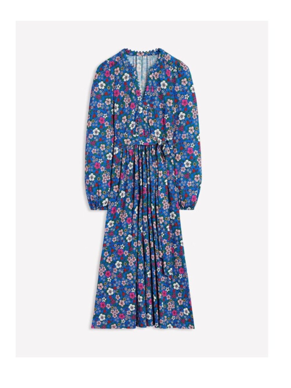 Boden Maeve Trim Jersey Maxi Dress - Picture 2 of 8